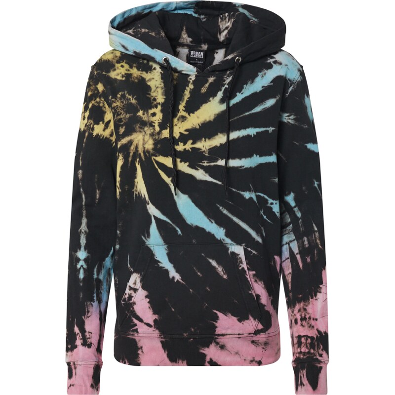 Urban Classics Mikina svetlomodrá / žltá / ružová / čierna 16943087