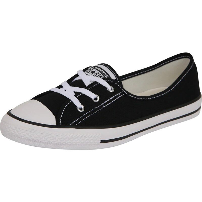 CONVERSE Nízke tenisky Chuck Taylor All Star čierna / biela 54284453