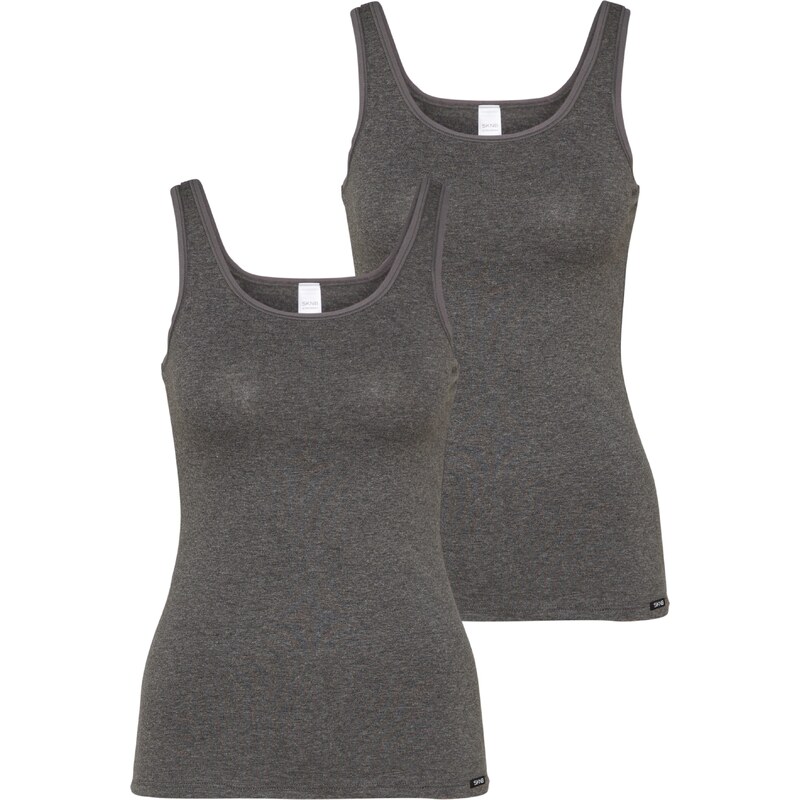 Skiny Tielko Cotton Advantage sivá melírovaná 11981322