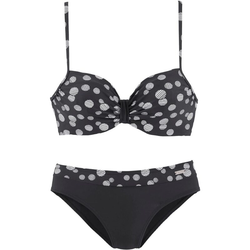 LASCANA Bikiny námornícka modrá / biela 54220681