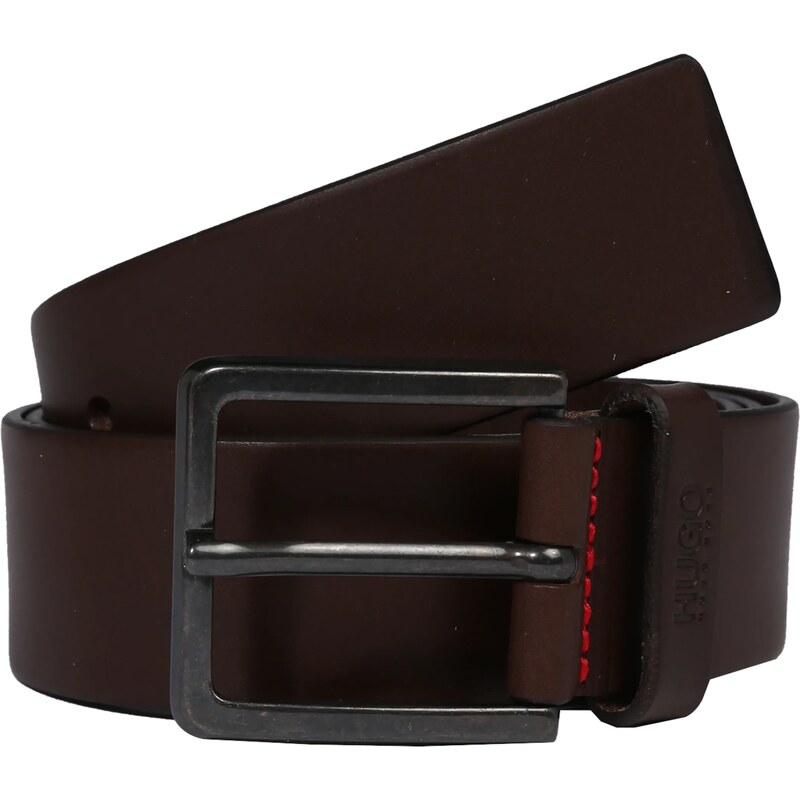 HUGO Opasky Gionio tmavohnedá / červená 37512869