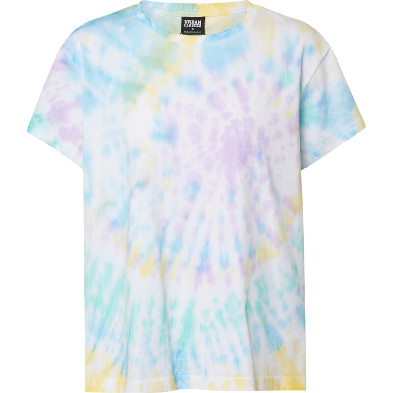 Urban Classics Tričko Boyfriend svetlomodrá / žltá / fialová / biela 54223119