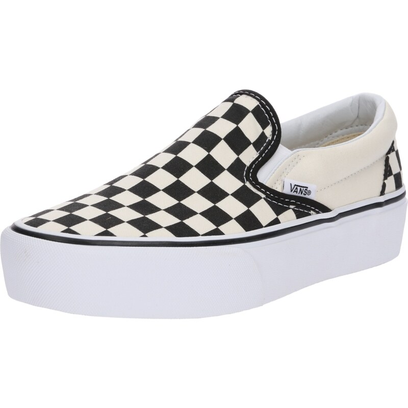 VANS Slip-on obuv UA Classic čierna / biela / biela ako vlna 37190663