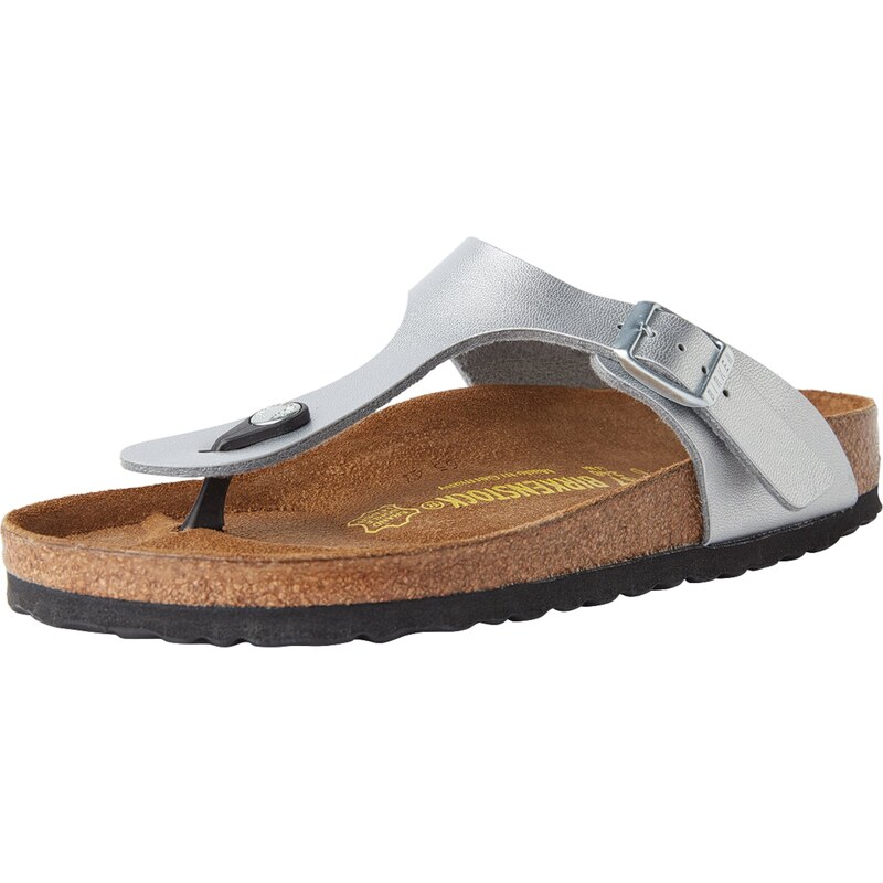 BIRKENSTOCK Žabky Gizeh strieborná 20112033