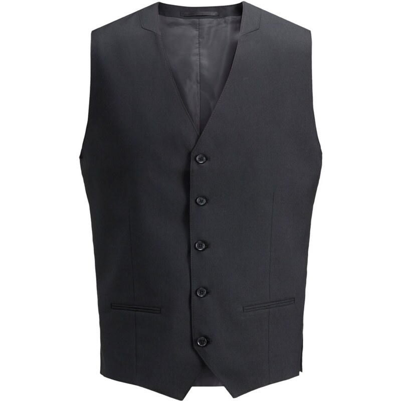JACK & JONES Vesta k obleku čierna 55798500