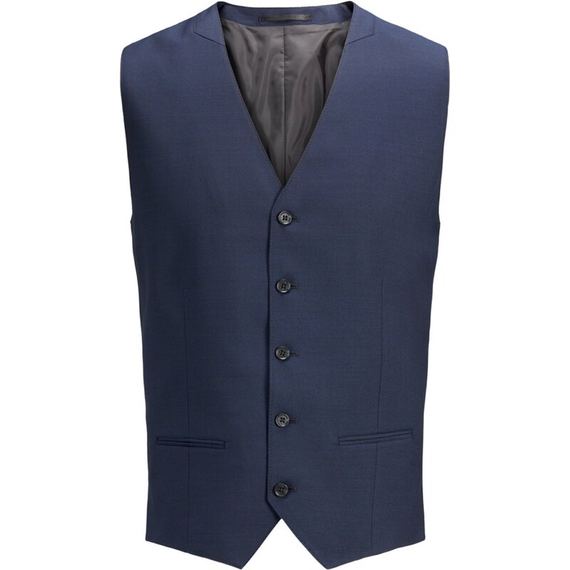 JACK & JONES Vesta k obleku JPRSOLARIS tmavomodrá 48602625