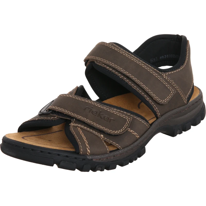 Rieker Trekingové sandále mokka 67868661