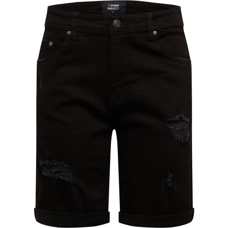 Denim Project Nohavice Mr. Orange čierny denim 17187029