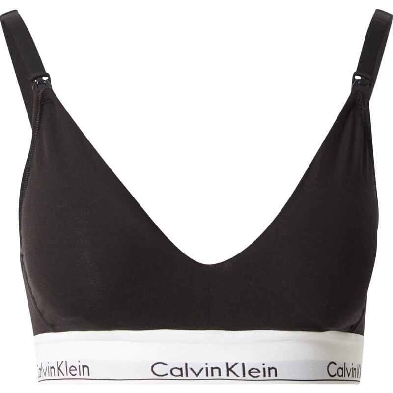 Calvin Klein Underwear Podprsenka na dojčenie svetlosivá / čierna / 24900049