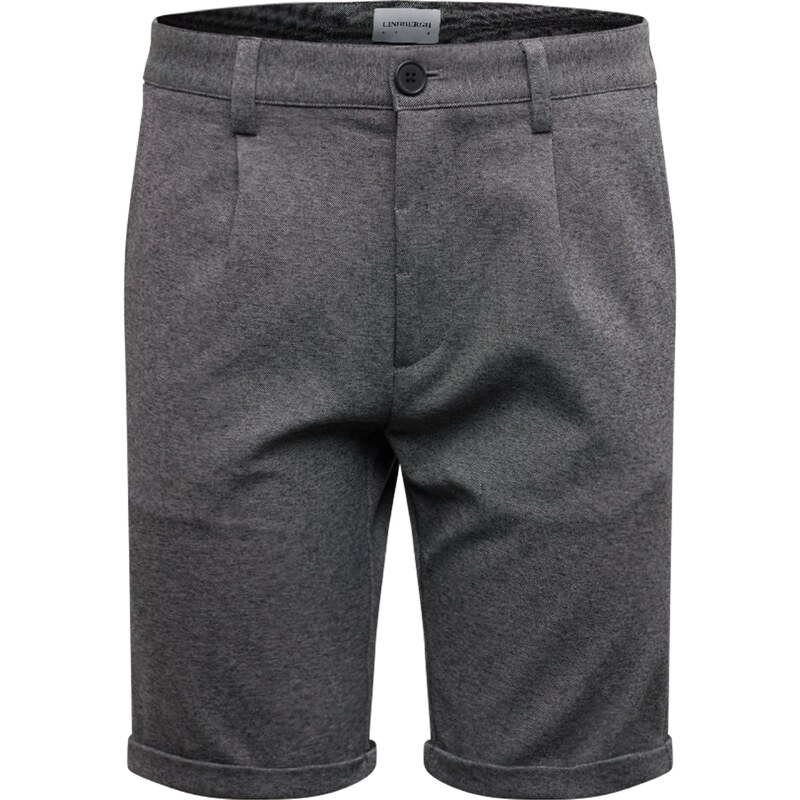 Lindbergh Plisované nohavice sivá melírovaná 50363850