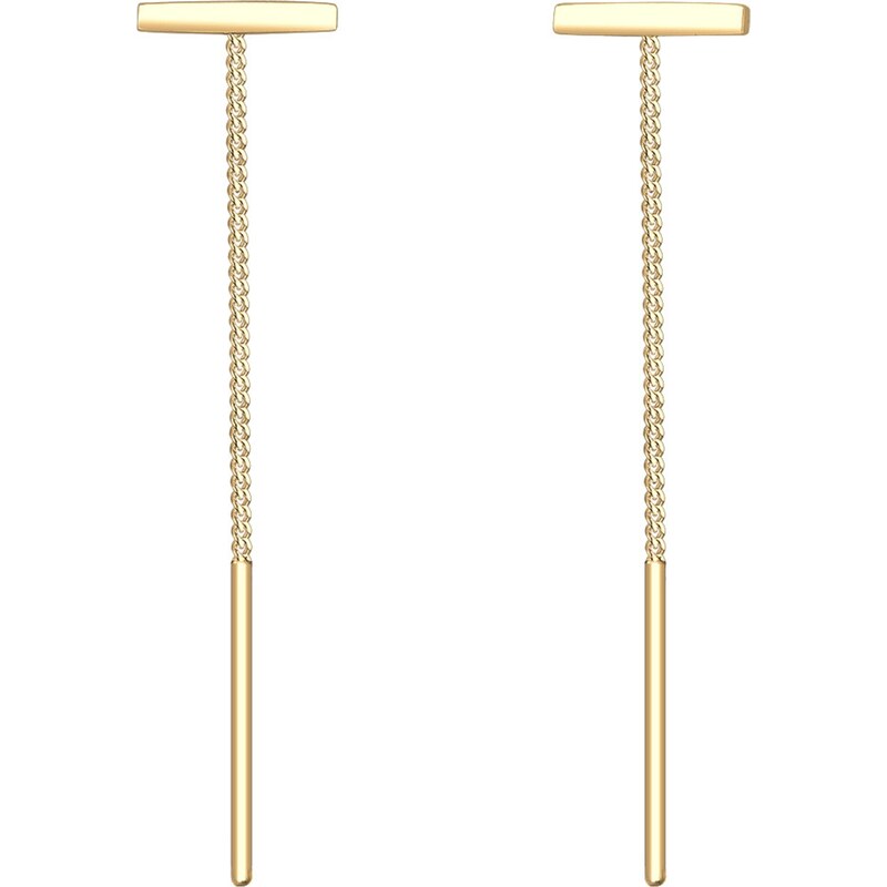 ELLI Náušnice Geo zlatá 54221644