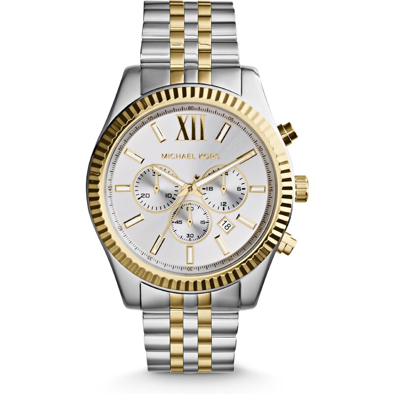 Michael Kors Analógové hodinky MK8344 zlatá žltá / strieborná 46913462