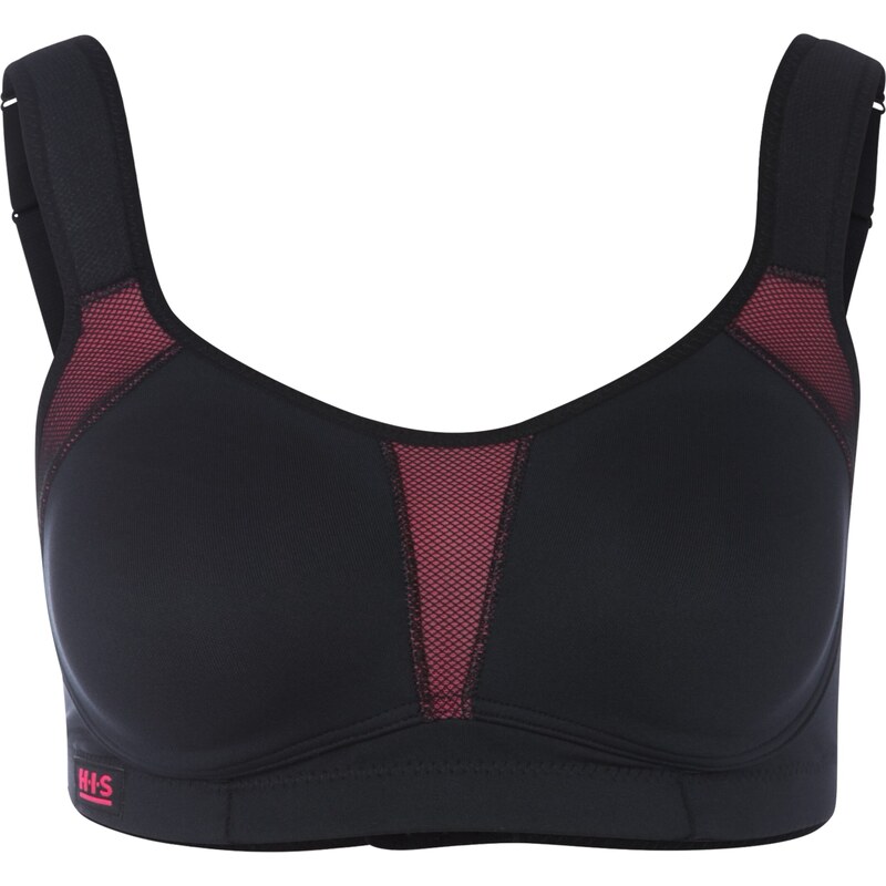 H.I.S Športová podprsenka bordová / čierna 54381844