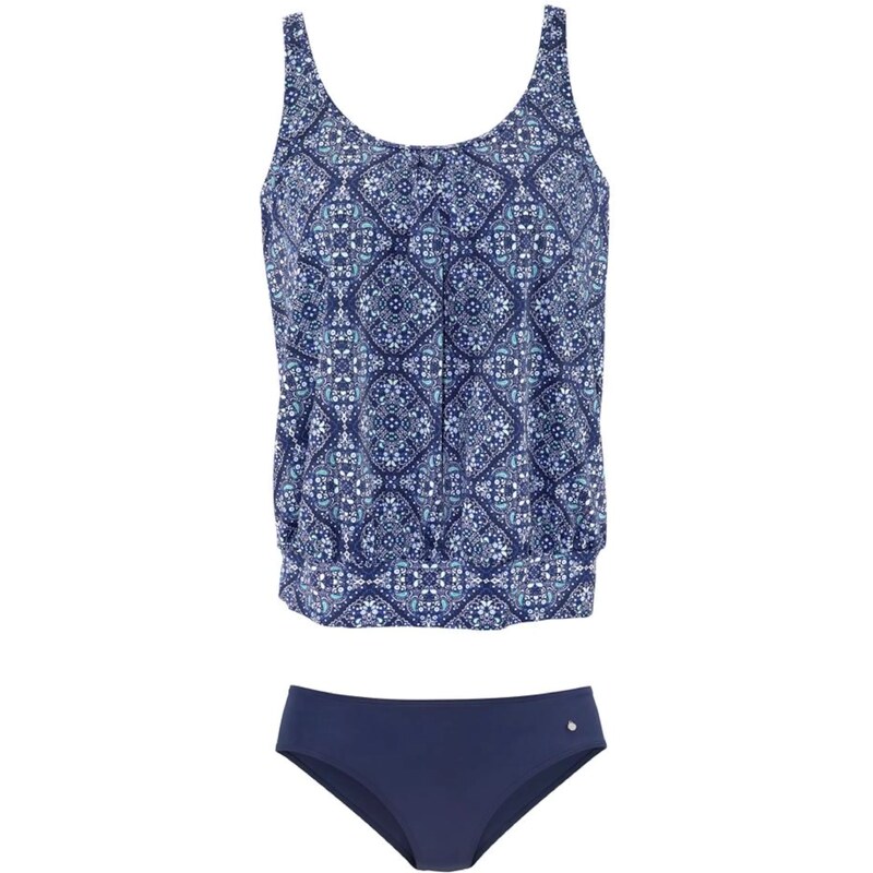 s.Oliver Tankiny námornícka modrá / námornícka modrá 54381904