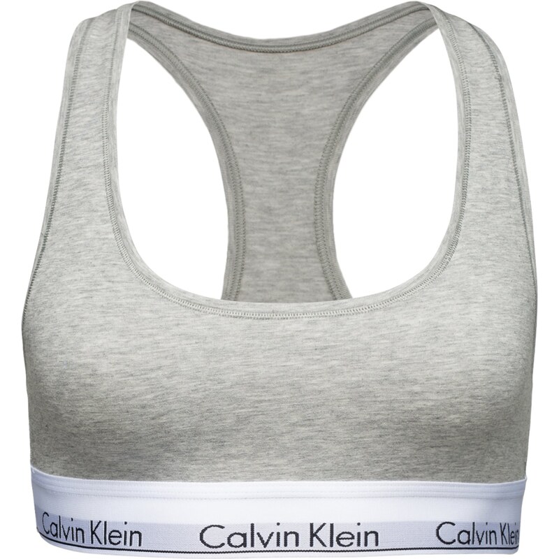 Calvin Klein Underwear Podprsenka sivá melírovaná / čierna / biela 50888149