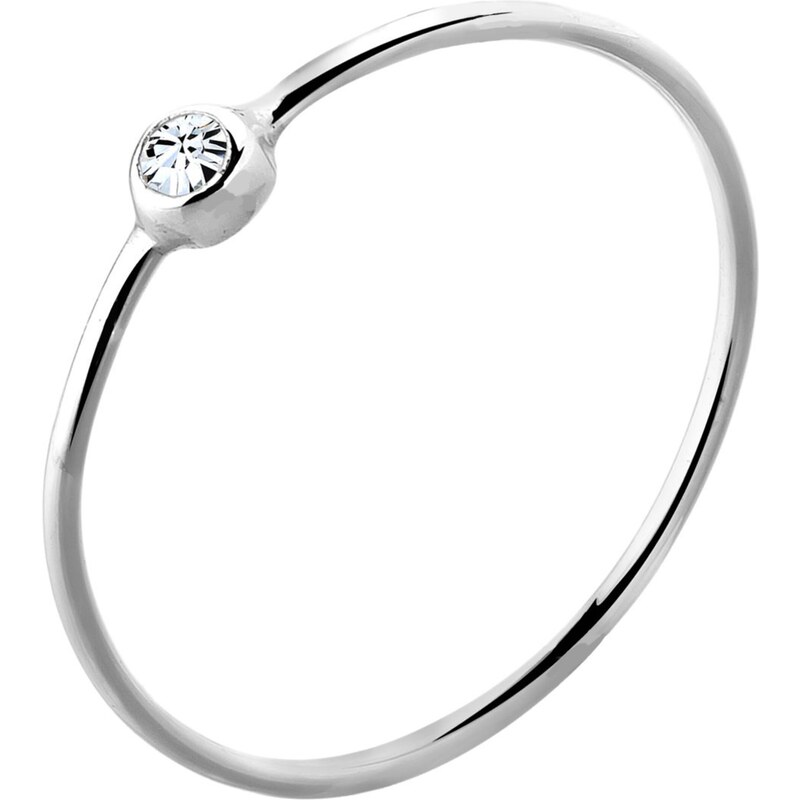 ELLI Prsteň Solitär strieborná 54221804