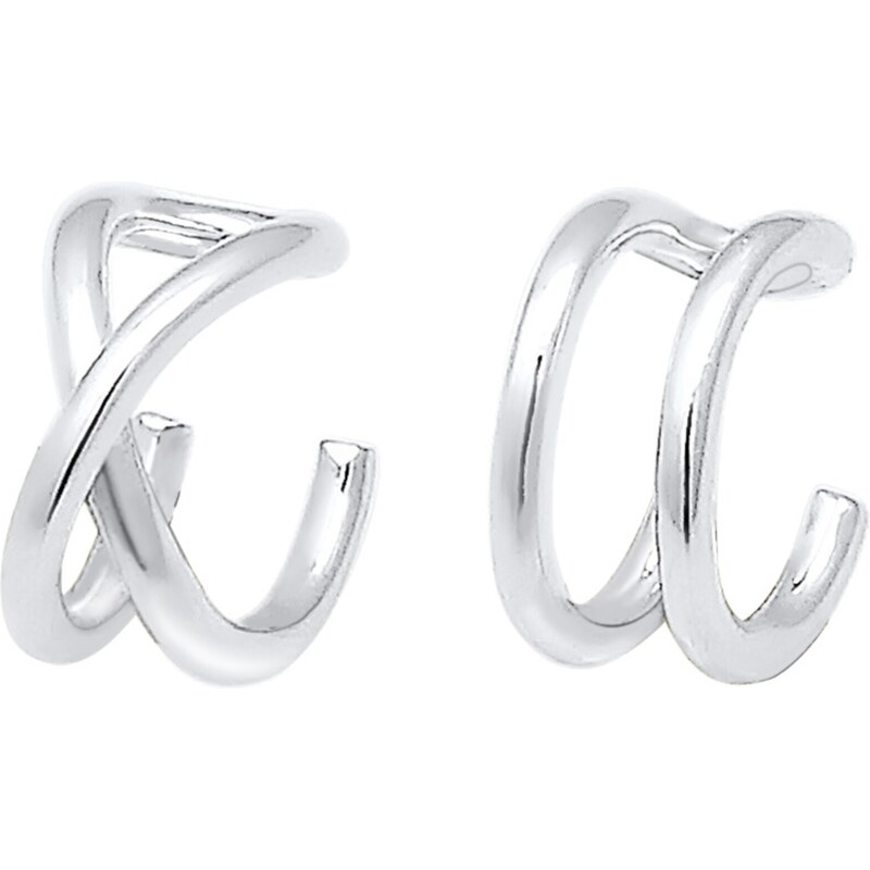 ELLI Náušnice Geo strieborná 54221830