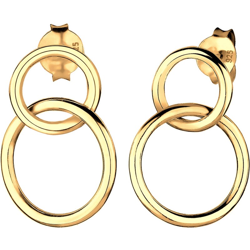 ELLI Náušnice Kreis zlatá 67101575