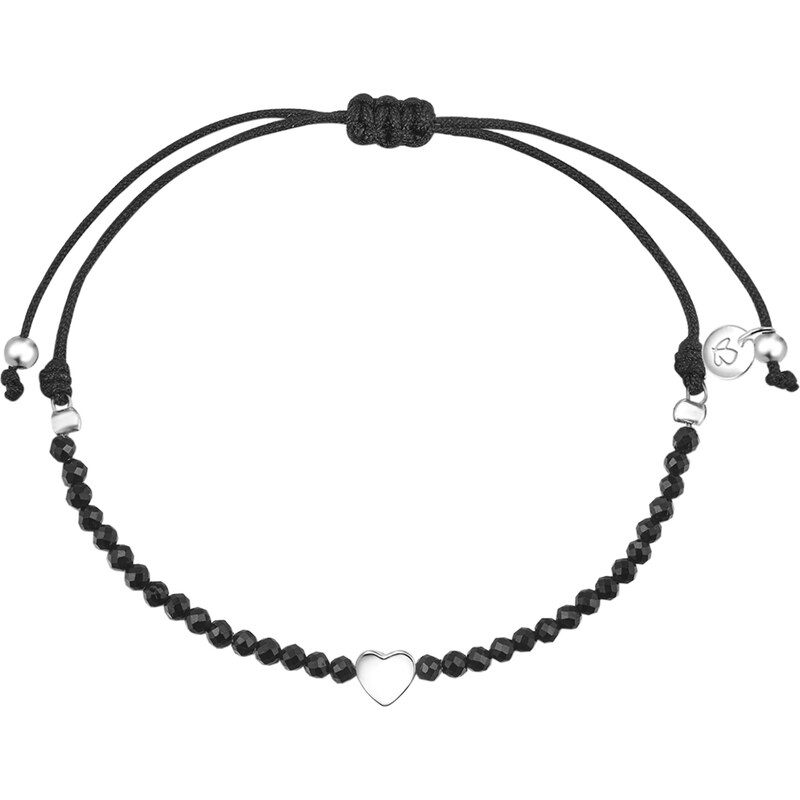 Glanzstücke München Náramok čierna / strieborná 66833790