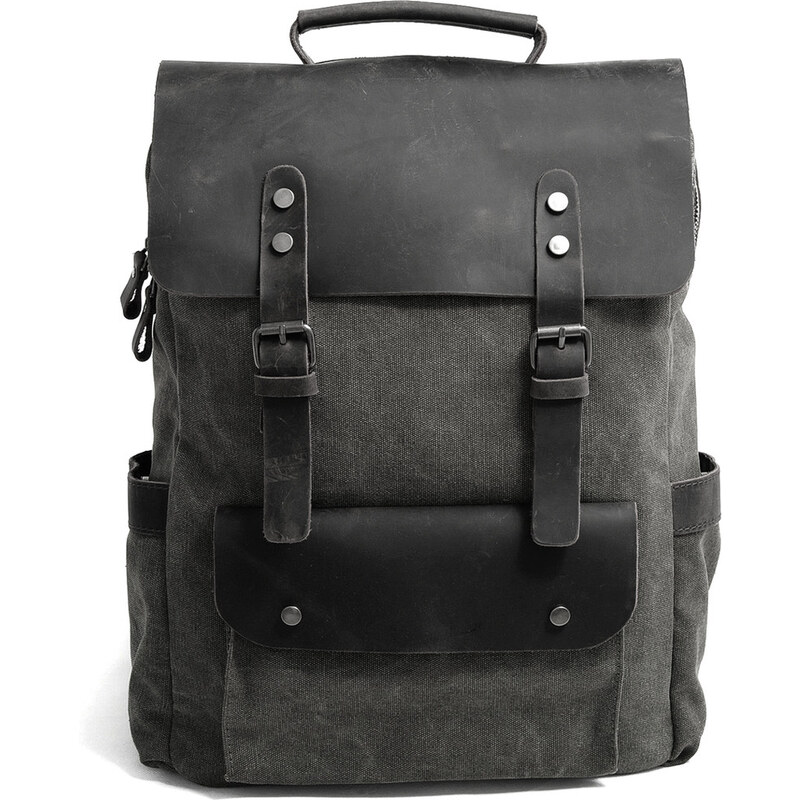 Glara Retro klasický batoh s vreckami 16965248