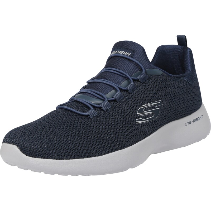 SKECHERS Nízke tenisky Dynamight námornícka modrá / svetlosivá 15590855