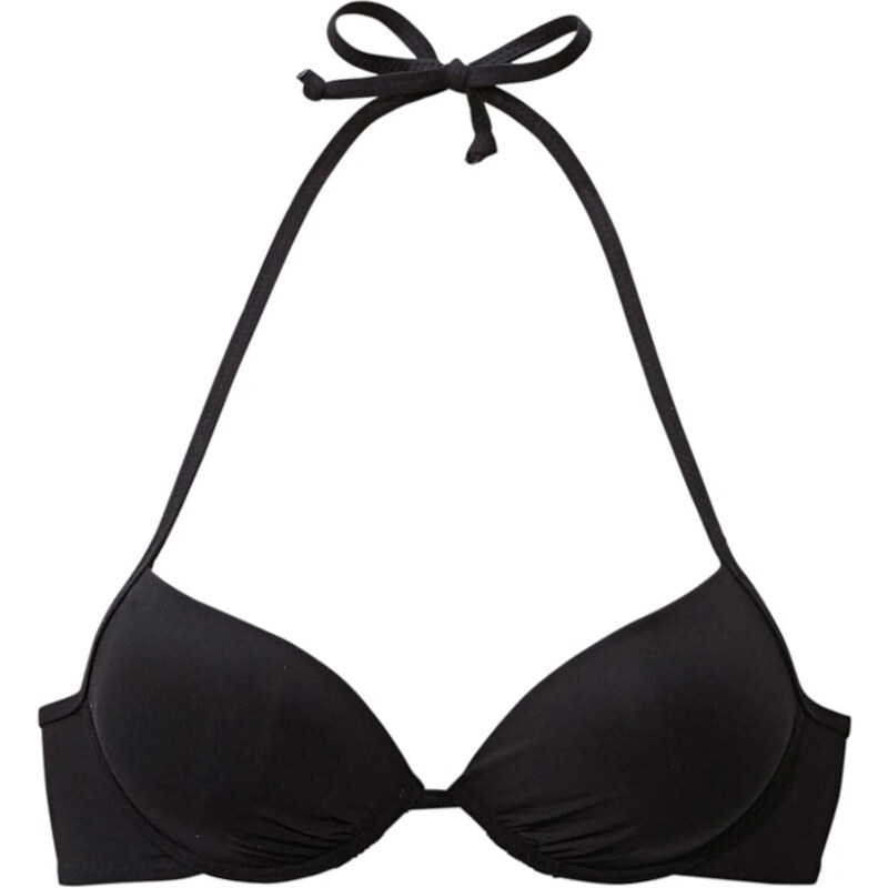 BUFFALO Bikinový top Happy čierna 20532417