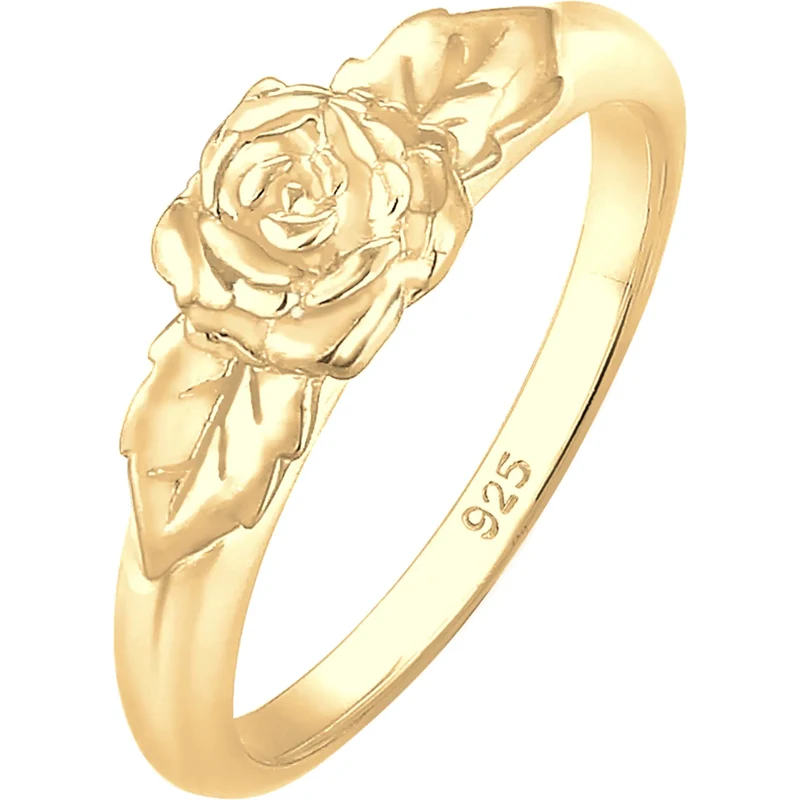 ELLI Prsteň Rose zlatá 66199352