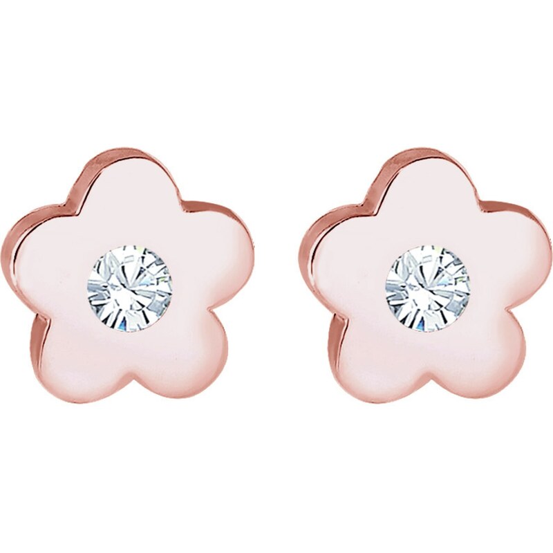 ELLI Bižutéria Blume ružové zlato / strieborná 54222074