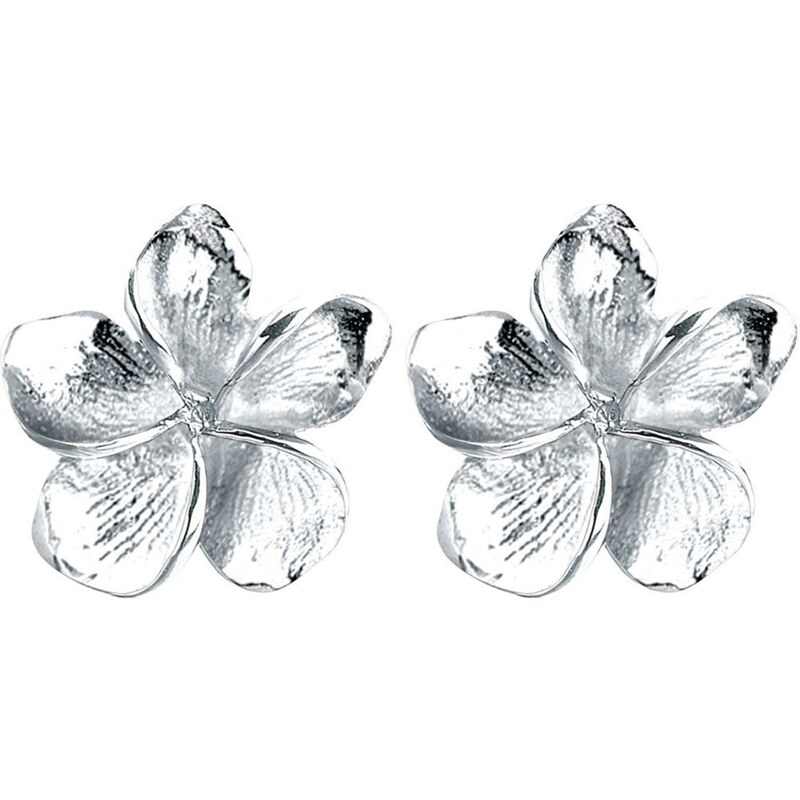 ELLI Náušnice Frangipani Blüte strieborná 54222076