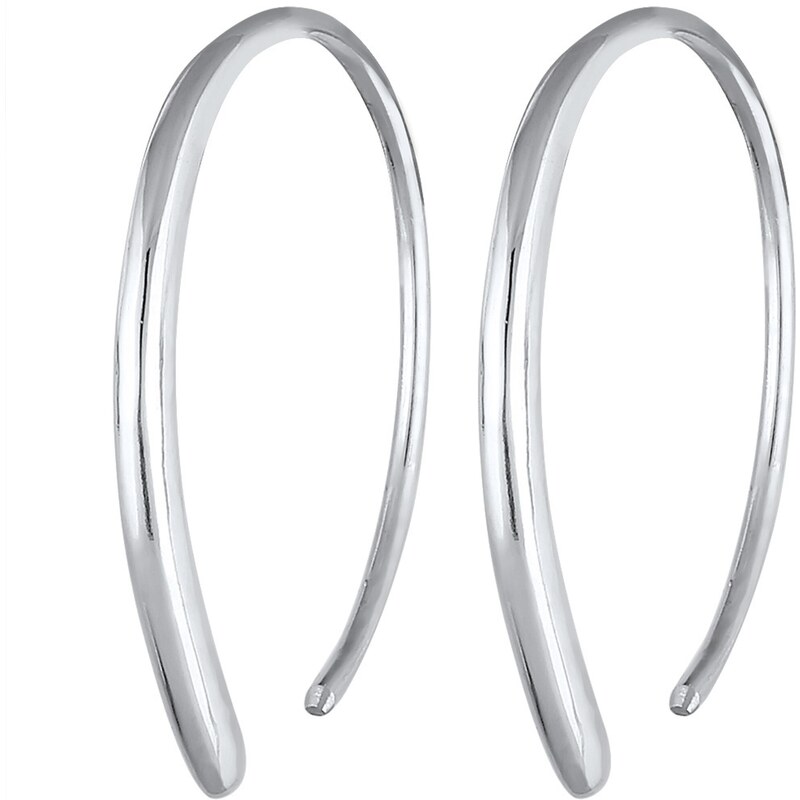 ELLI Náušnice Modern Creole strieborná 54221677