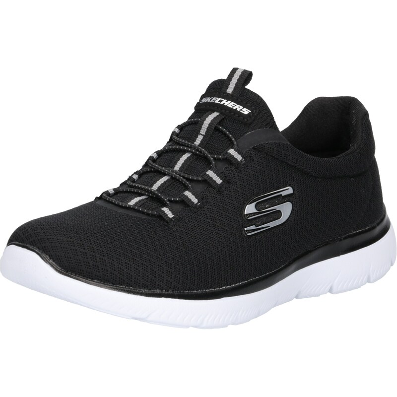 SKECHERS Slip-on obuv Summits sivá / čierna 36430581