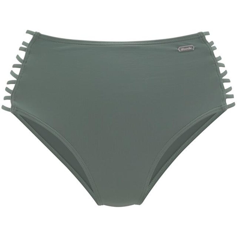 BENCH Bikinové nohavičky Perfect olivová / čierna 54222352