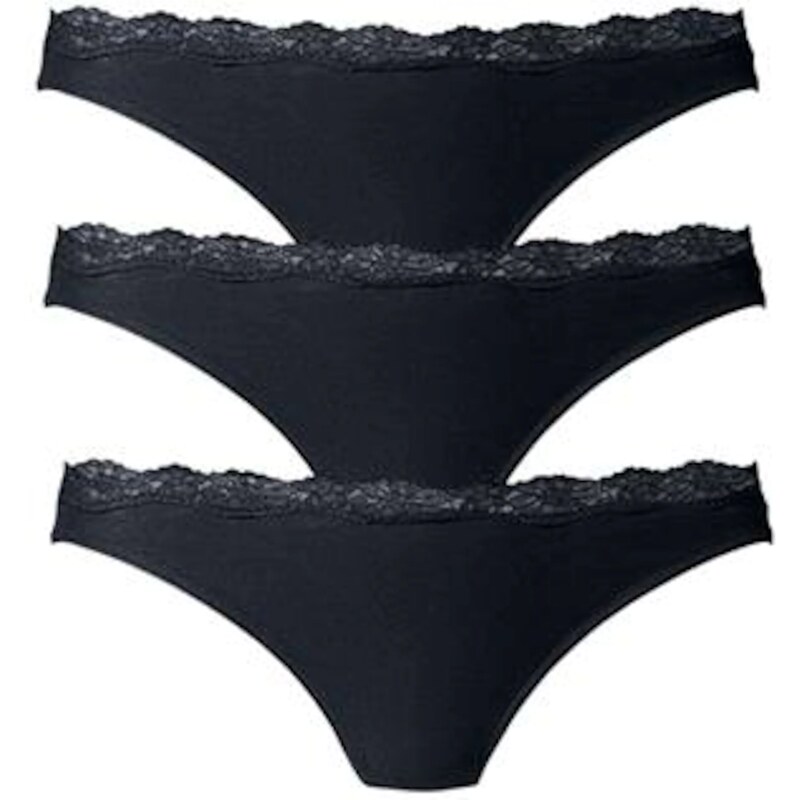 LASCANA Tangá čierna 57282442