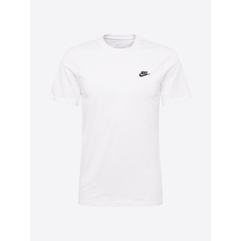 Nike Sportswear Tričko Club čierna / biela 15588541