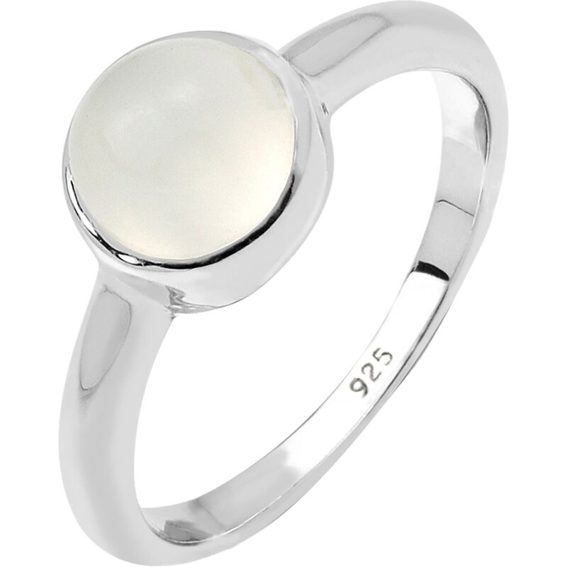 ELLI Prsteň strieborná / biela 54222447