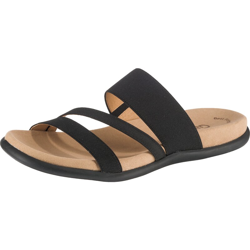 GABOR Šľapky čierna 62976379