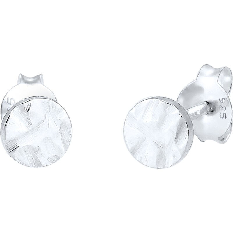 ELLI Náušnice strieborná / priehľadná 54222398