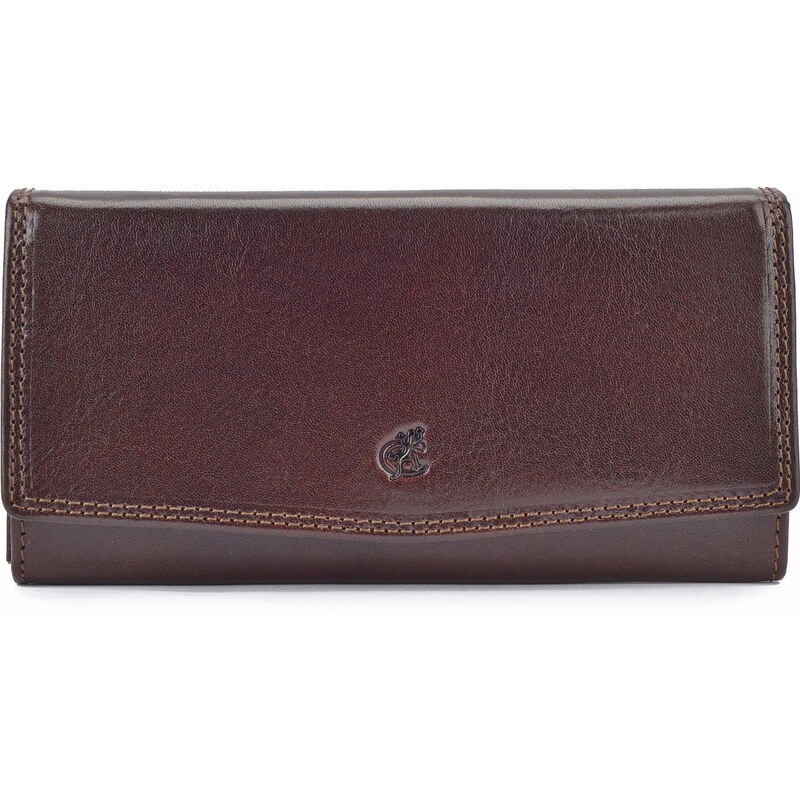 Dámska kožená peňaženka Cosset hnedá 4466 Komodo H 17715647