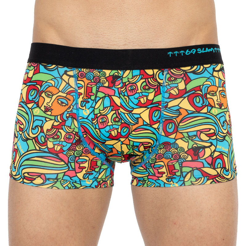 Pánske boxerky 69SLAM hip cubism mock 65118222