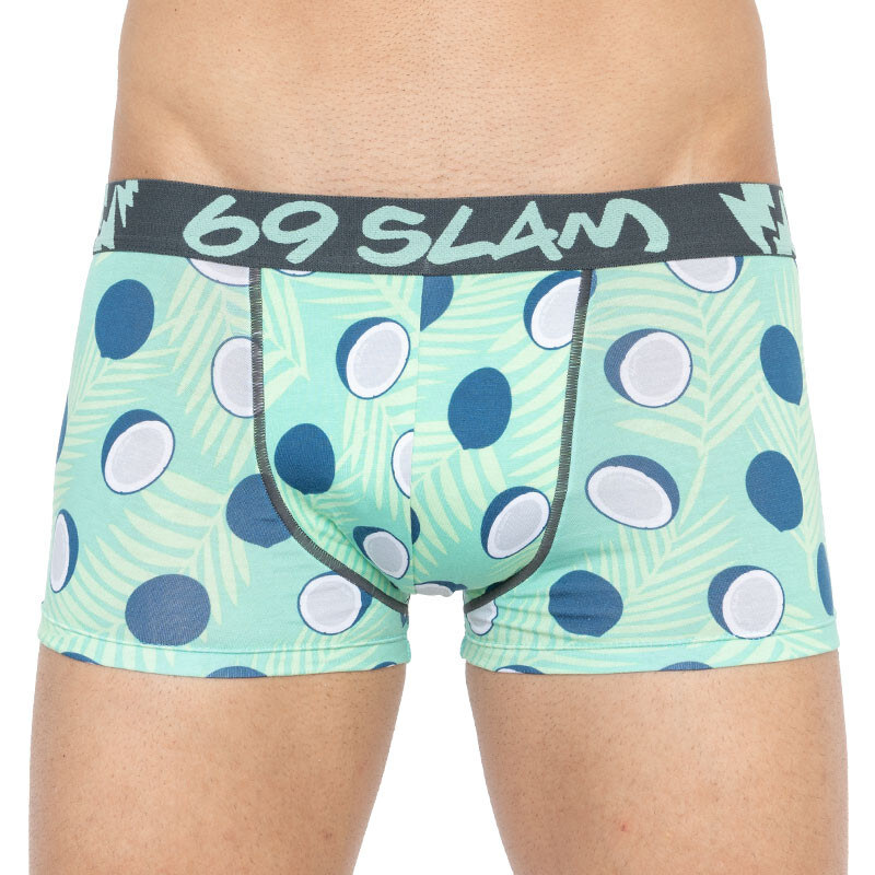 Pánske boxerky 69SLAM hip bamboo coco blue 34409656