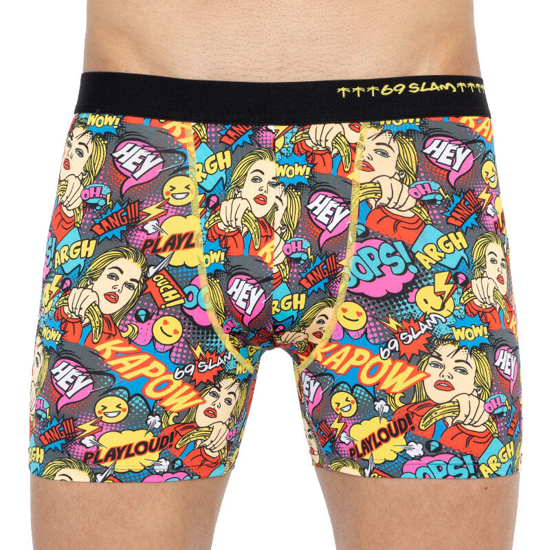 Pánske boxerky 69SLAM fit kapow (MBYPOW-PO) 65118225