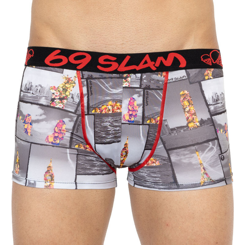 Pánske boxerky 69SLAM hip around the world (MSYADD-PO) 34409683