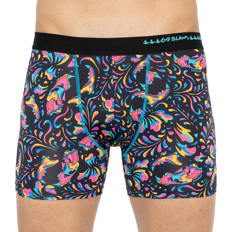 Pánske boxerky 69SLAM fit tiger skull (MBYTKL-PO) 65783536