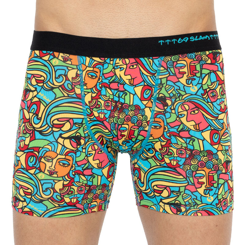 Pánske boxerky 69SLAM fit cubism mock 65118228
