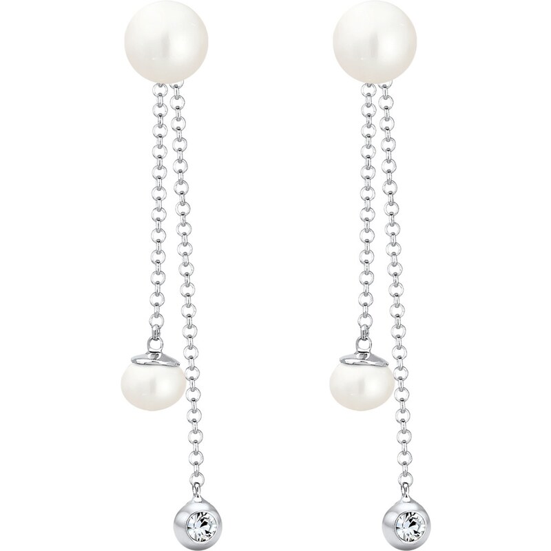 ELLI Náušnice strieborná / perlovo biela 54222062