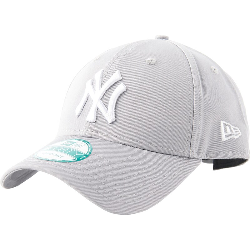 NEW ERA Čiapka 9Forty New York Yankees svetlosivá / biela 60252296