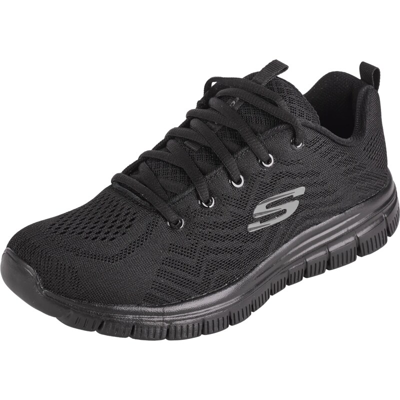 SKECHERS Nízke tenisky Graceful Get Connected sivá / čierna 37827560