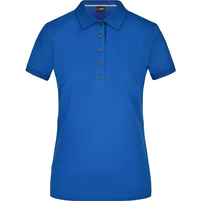 Daiber James & Nicholson Dámske piqué polo z pima bavlny 5 gombíkov 16984464