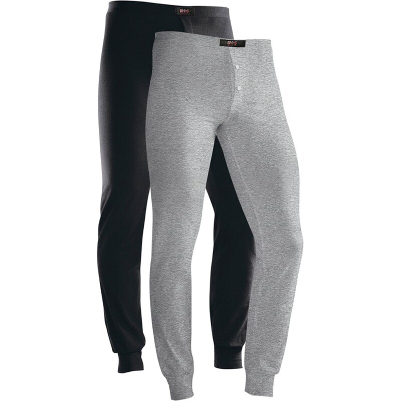 H.I.S Nohavičky sivá / čierna 54381814