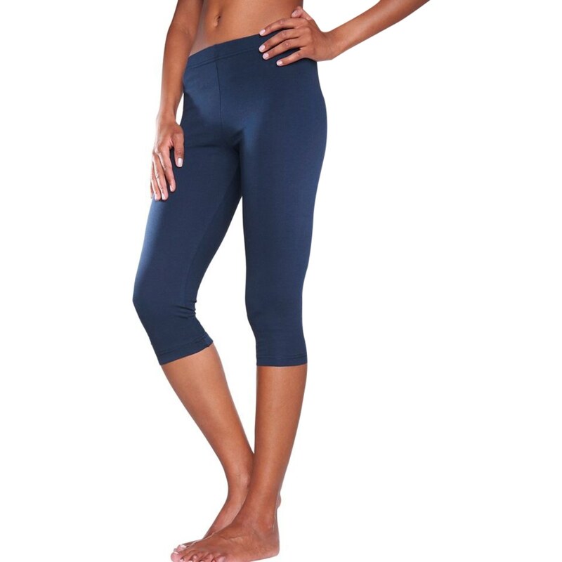 VIVANCE Pyžamové nohavice námornícka modrá / čierna 26495793